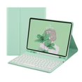 thumbnail image 1 of For 2021 iPad Pro 12.9 inch 5th 4th 3rd Generation Keyboard Case with Touchpad Cute Round Key Color Keyboard Pro 12.9" Detachable Touch Keyboard Cover(Pro12.9(2018/2020/2021), 1 of 1
