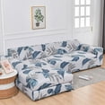 thumbnail image 1 of 2021 new style printed L shape sofa covers for living room sofa protector anti-dust elastic stretch covers for corner sofa cover, 1 of 5