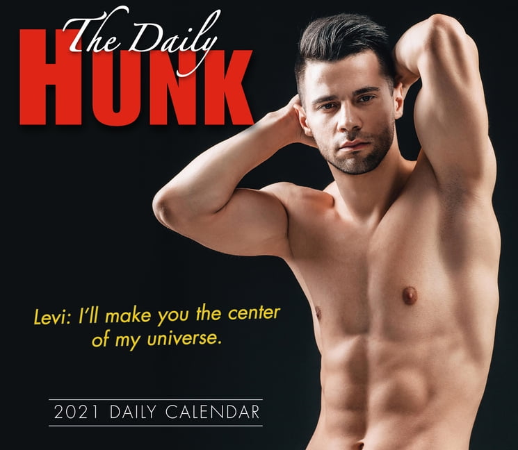 2021 the Daily Hunk Boxed Daily Calendar (Other)