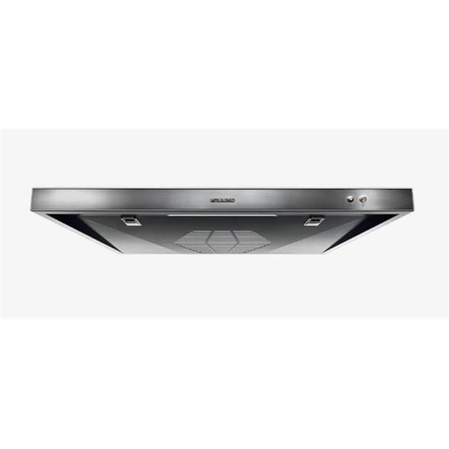 2021123573 Vented Range Hood with 12V Fan, Black - Charcoal Filter