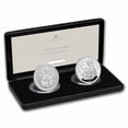 thumbnail image 1 of 2022 1 oz Silver Seymour Panther Prf & Reverse Frosted 2-Coin Set, 1 of 4
