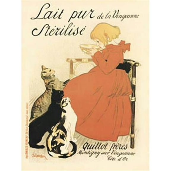 2022-16x20-AD Lait Pur Sterilise Poster