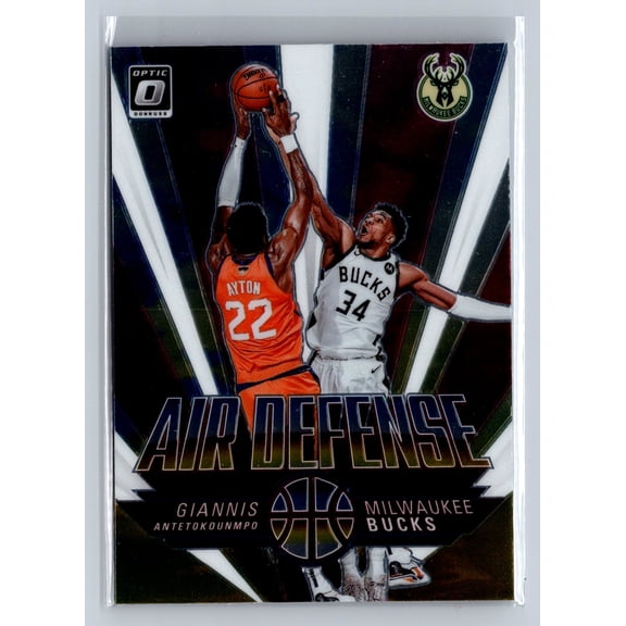 2022 2021-22 Panini Donruss Optic Air Defense Giannis Antetokounmpo #3