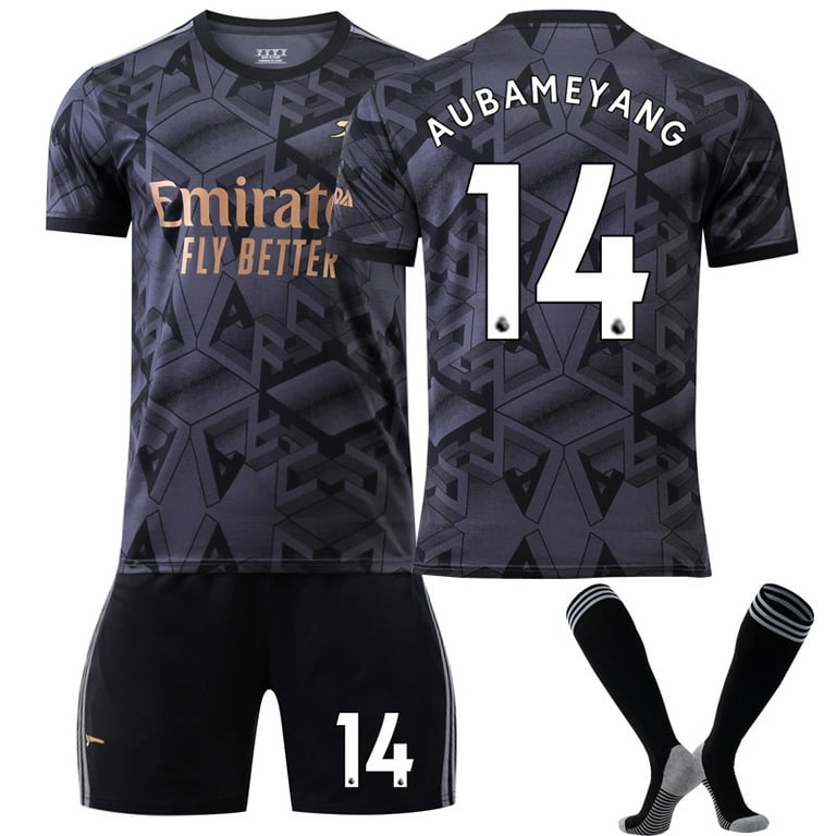 DNAKEN 2022 2023 Arsenal Away Football Soccer Kids Adult Jersey Shorts Socks Set Adult Unisex Size 20