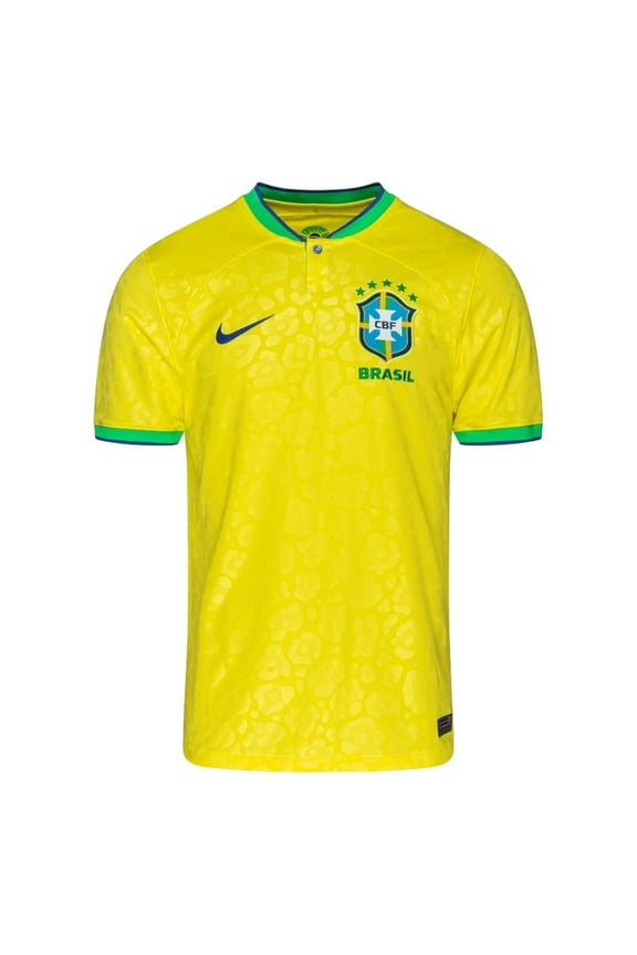 2022-2023 Brazil Little Boys Home Shirt