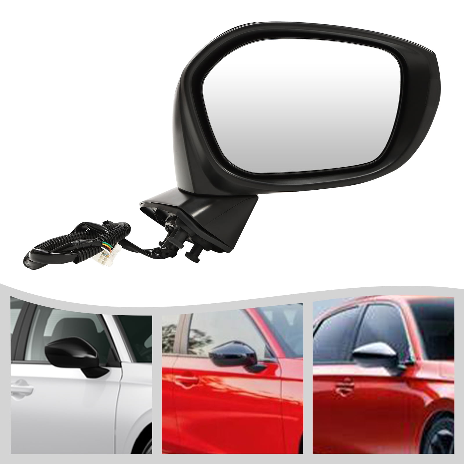 Fresh Look at 2022 2023 Honda Civic Left Driver Side Rear View Mirror