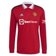 thumbnail image 1 of 2022-2023 Man Utd Long Sleeve Home Shirt, 1 of 2