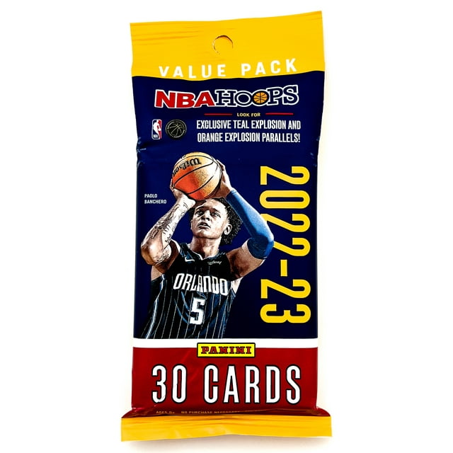 20222023 Panini NBA Hoops Basketball Trading Cards Fat Pack 30 Cards