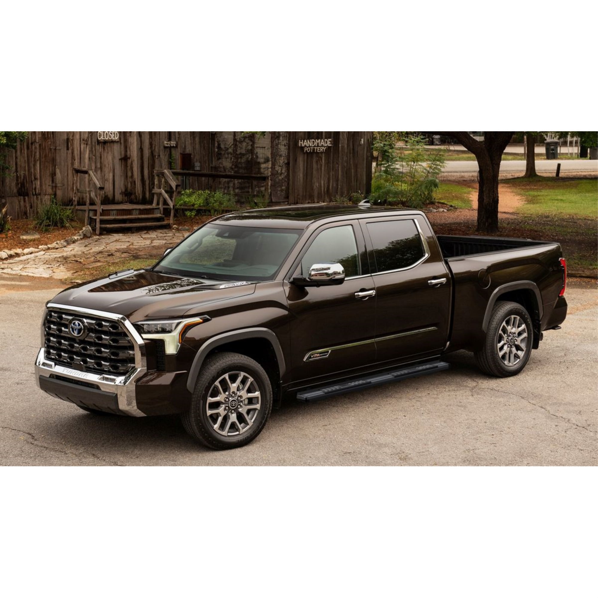 20222023 Toyota Tundra CrewMax Carbon Steel + PE Step Area Black