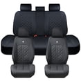 thumbnail image 1 of 2022-2026 Car Seat Cover for TOYOTA COROLLA CROSS , Waterproof Leather Full Set of 5 Seats Easy to Clean and Install Suitable for All Seasons, Black Car Seat Covers, Only L, LE, XLE, 1 of 9