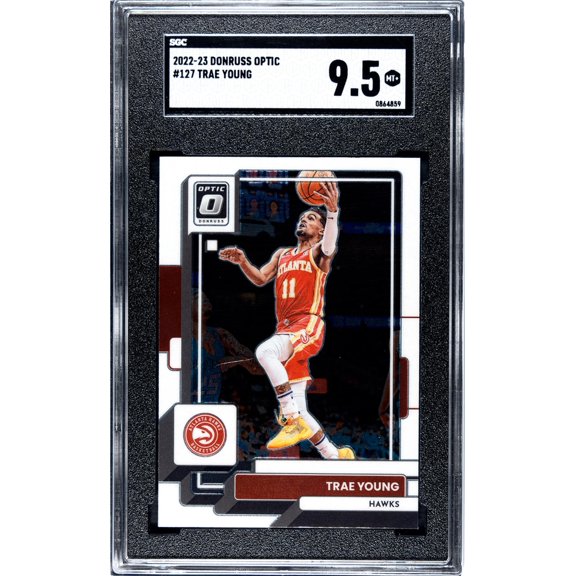2022-23 Donruss Optic #127 Trae Young SGC 9.5