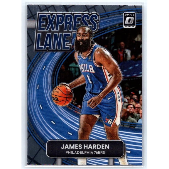 2022-23 Donruss Optic James Harden #16 Express Lane