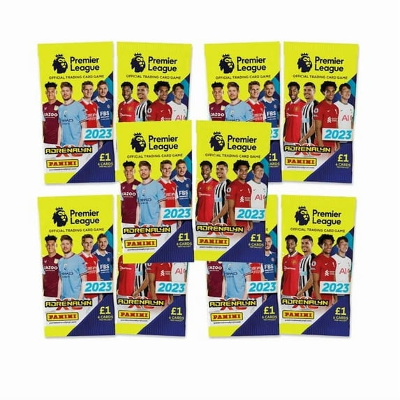 2022-23 Panini Adrenalyn XL Premier League Cards - 10-Pack Set (6 Cards per Pack) (Total of 60 Cards)