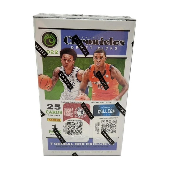 2022 Panini Chronicles Basketball Draft Picks Cereal Box