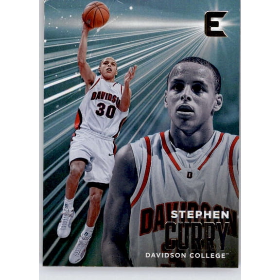 2022-23 Panini Chronicles Draft Picks Essentials #21 Stephen Curry Davidson Wildcats Basketball Trading Card