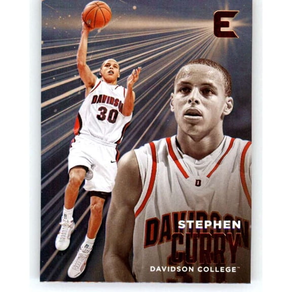 2022-23 Panini Chronicles Draft Picks Essentials Bronze #21 Stephen Curry Davidson Wildcats Basketball Trading Card