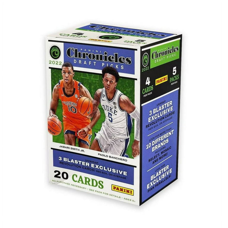 Panini NBA Draft Picks 2022-23 Blaster Box with 5 packs, 4 cards