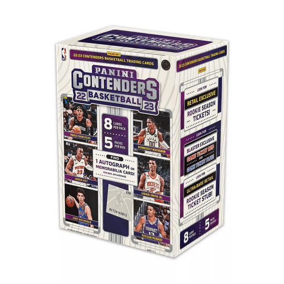 2022-23 Panini Contenders NBA Basketball Trading Cards Blaster Box
