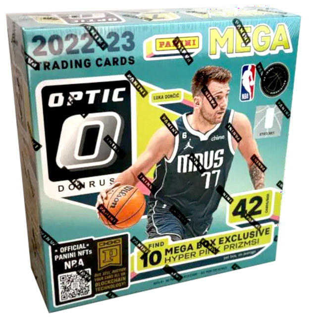 202223 Panini Donruss Optic NBA Basketball Trading Cards Mega Box