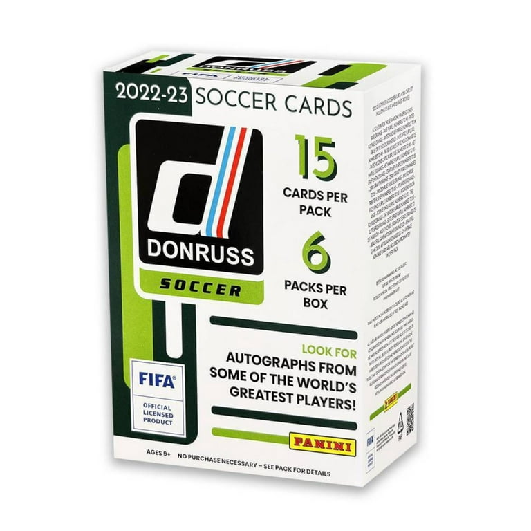 2022-23 Panini Donruss Soccer Trading Cards Blaster Box - Walmart.com