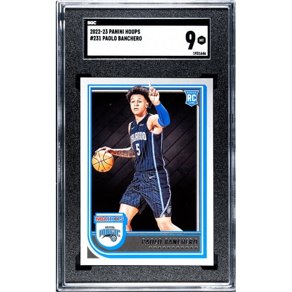 2022-23 Panini Hoops #231 Paolo Banchero SGC 9