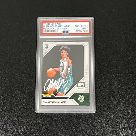2022-23 Panini Instant MarJon Beauchamp RPS-21 Autographed Trading Card