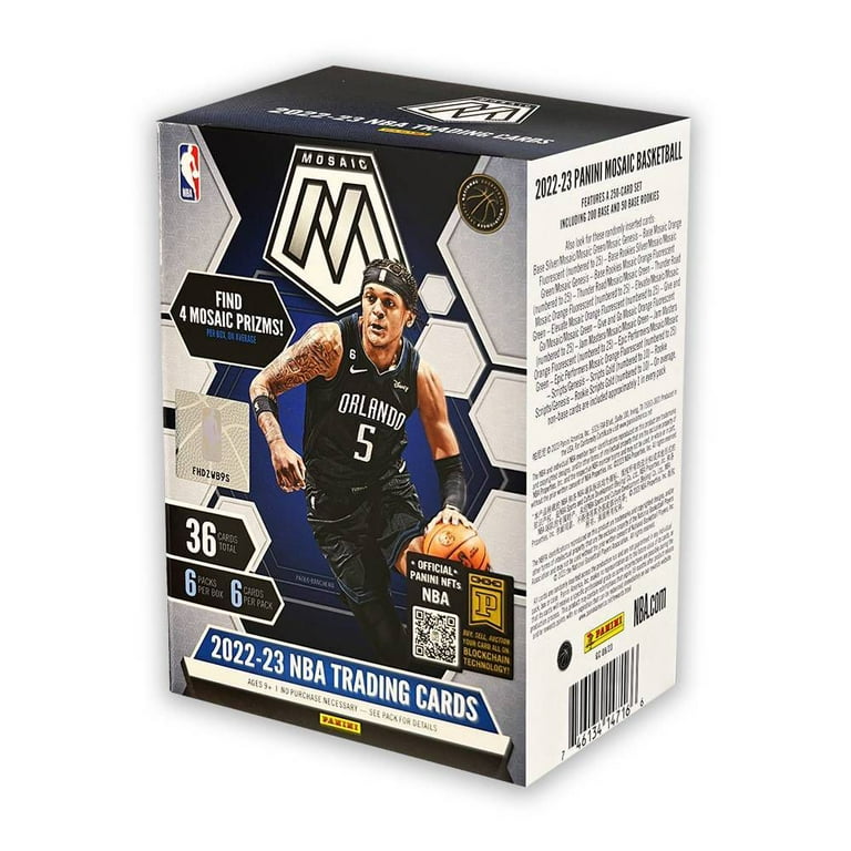 2022-23 Panini Mosaic NBA Basketball Trading Cards Blaster Box