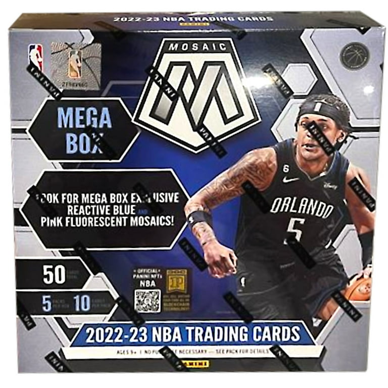 Panini 2022-23 NBA Mosaic Basketball Trading Cards Sports Mega Box