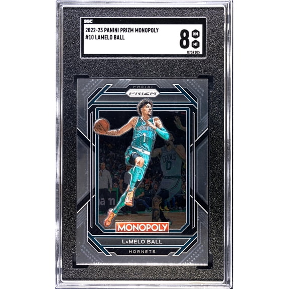 2022-23 Panini Prizm Monopoly LaMelo Ball #10 SGC 8