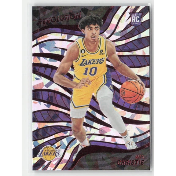 2022-23 Panini Revolution Max Christie #111 Chinese New Year RC