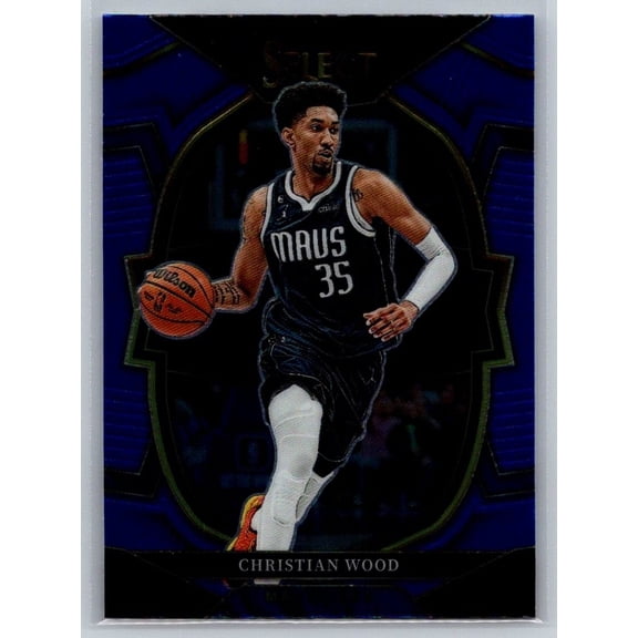 2022-23 Panini Select Blue Retail Base #29 Christian Wood Dallas Mavericks NBA Basketball Card