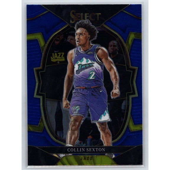 2022-23 Panini Select Collin Sexton #23 Blue (Retail Base) Utah Jazz NBA BASKETBALL Trading Card