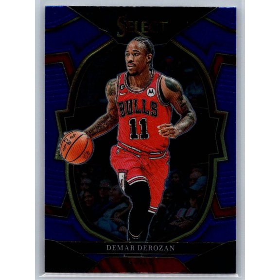 2022-23 Panini Select DeMar DeRozan #5 Blue (Retail Base) Chicago Bulls NBA BASKETBALL Trading Card