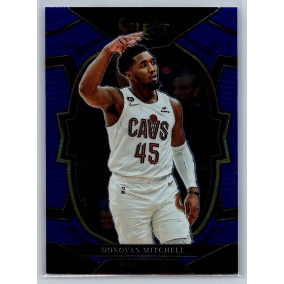 2022-23 Panini Select Donovan Mitchell #31 Blue (Retail Base) Cleveland Cavaliers NBA BASKETBALL Trading Card