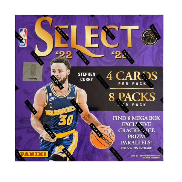 202223 Panini Select NBA Basketball Trading Cards Mega Box