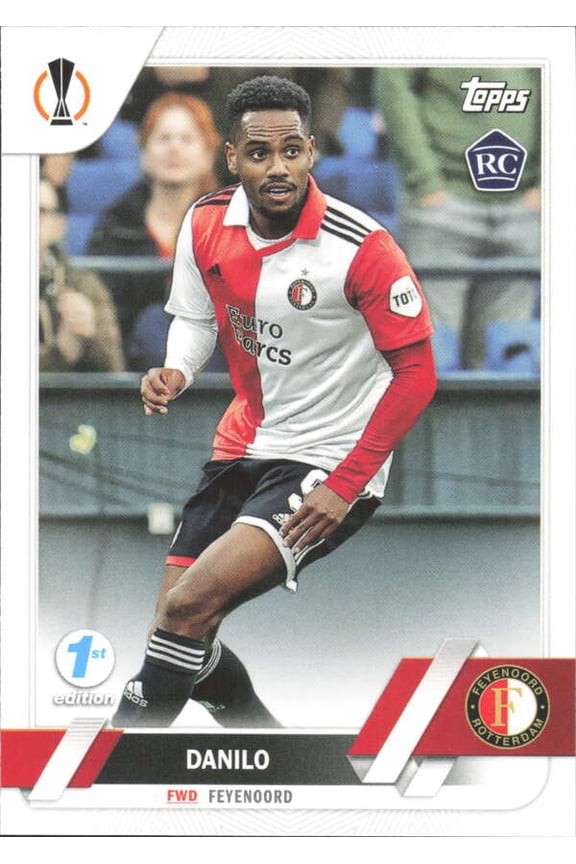 2022-23 TOPPS UEFA CLUB COMPETIONS 1ST EDITION #13 DANILO RC FEYENOORD