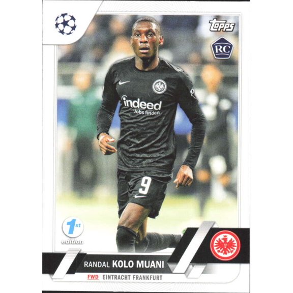 2022-23 TOPPS UEFA CLUB COMPETIONS 1ST EDITION #149 RANDAL KOLO MUANI RC EINTRACHT FRANKFURT