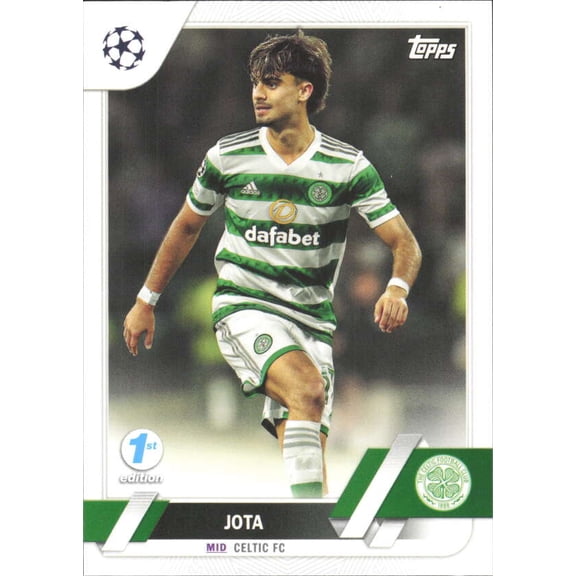 2022-23 TOPPS UEFA CLUB COMPETIONS 1ST EDITION #17 JOTA CELTIC