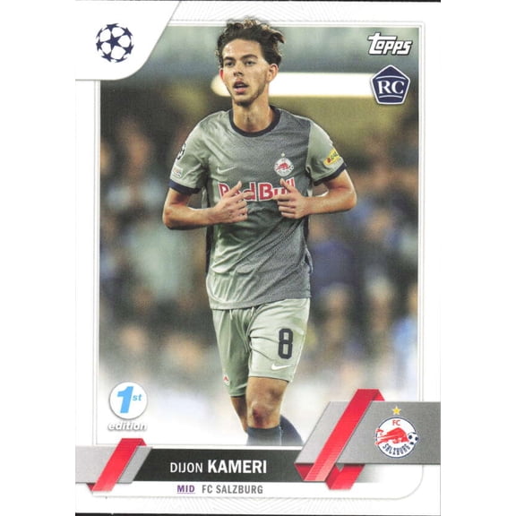 2022-23 TOPPS UEFA CLUB COMPETIONS 1ST EDITION #2 DIJON KAMERI RC FC RED BULL SALZBURG