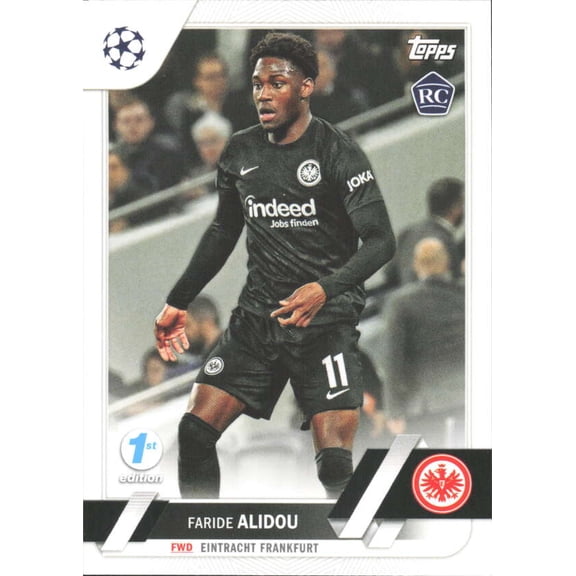 2022-23 TOPPS UEFA CLUB COMPETIONS 1ST EDITION #35 FARIDE ALIDOU RC EINTRACHT FRANKFURT