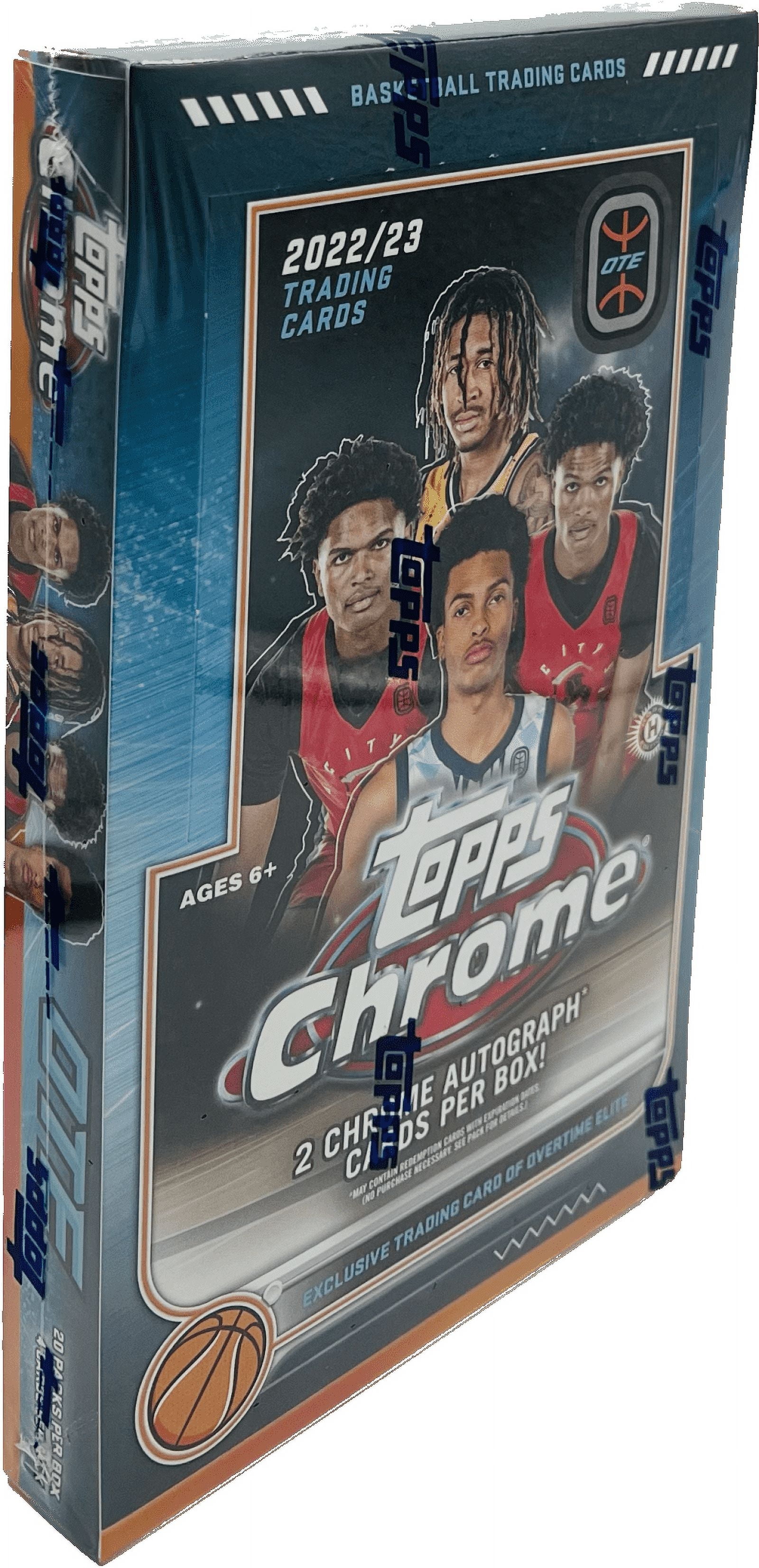 Box+デッキ+パック NBA TOPPS CHROME OVER TIME ELITE HOBBY 2023/24 Topps Chrome Overtime Elite Basketball Hobby Box