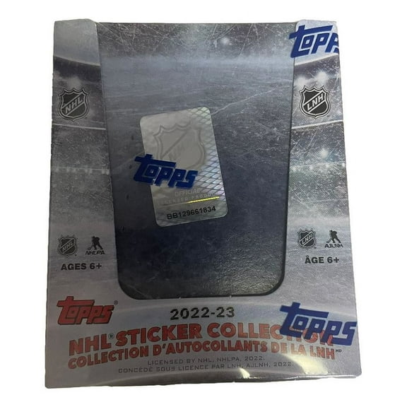 2022-23 Topps NHL Hockey Refill Stickers (50 Packs of 5 Stickers)