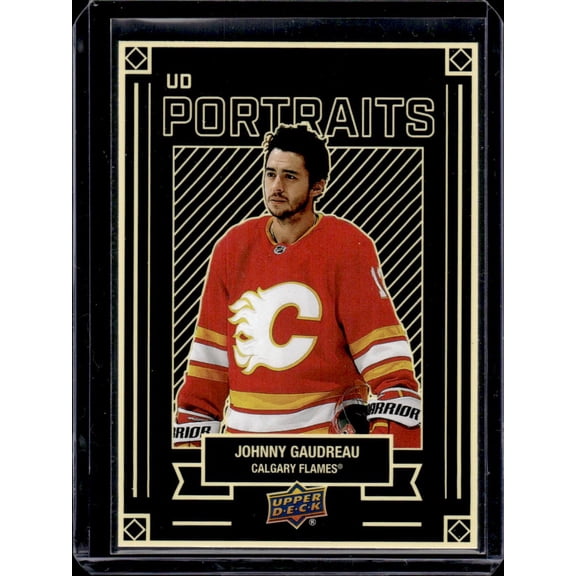 2022-23 Upper Deck Johnny Gaudreau #P-7 UD Portraits