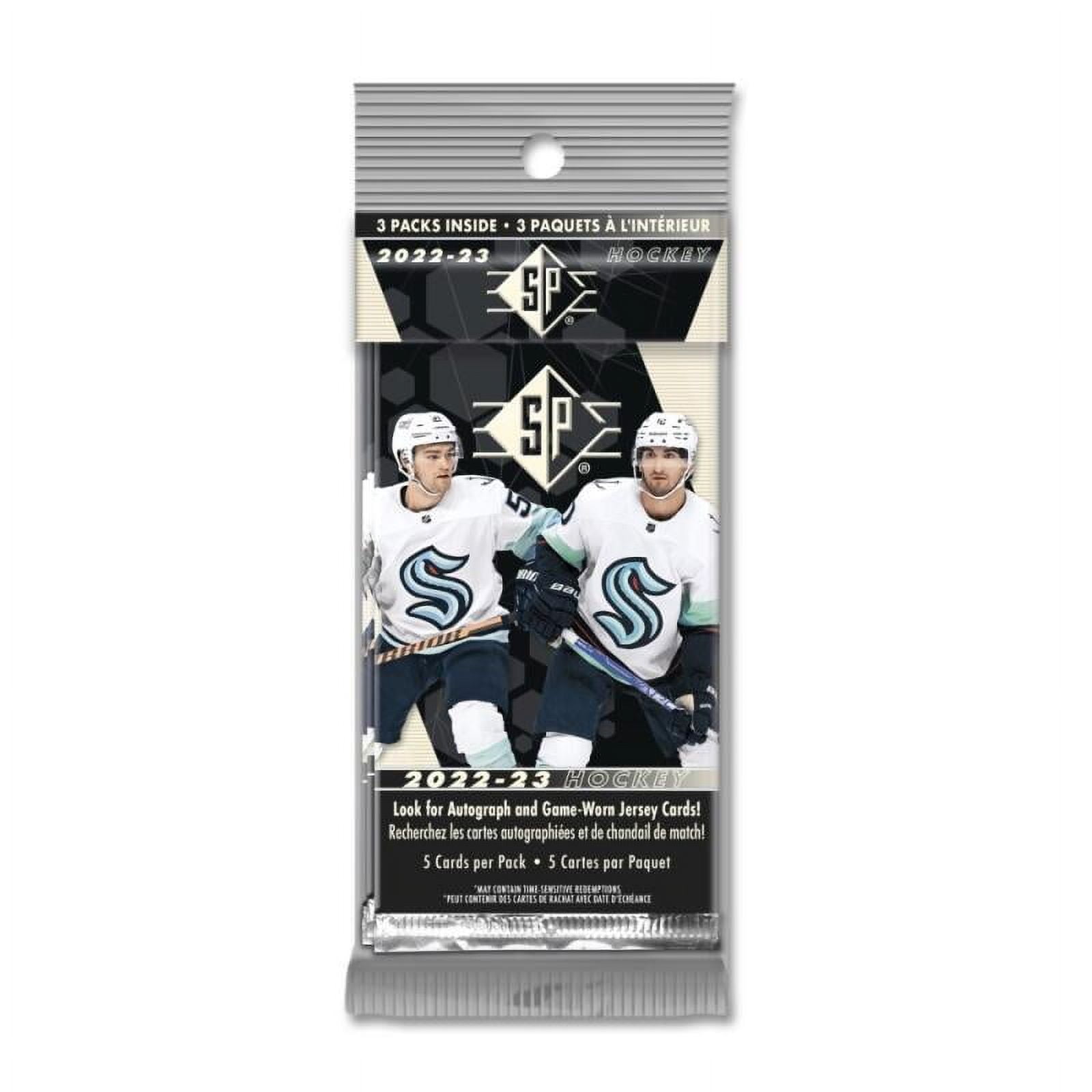 Upper Deck SP 2022/23 Hockey Hanger Pack (15 Cards)