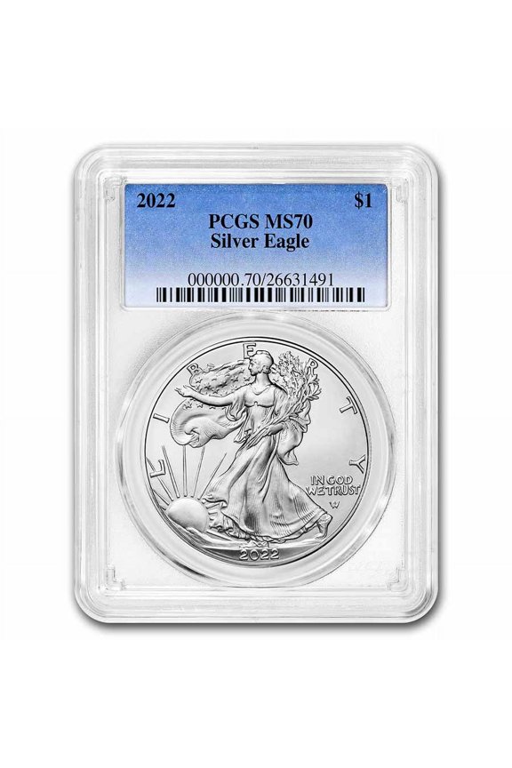 2022 American Silver Eagle MS-70 PCGS