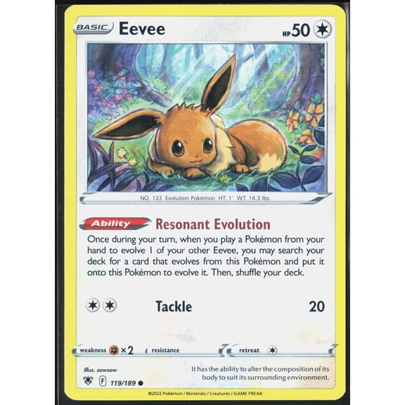 2022 Astral Radiance Eevee #119/189