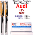 thumbnail image 1 of 2022 Audi Q5 Performance Beam Wipers (Set of 2), 1 of 3