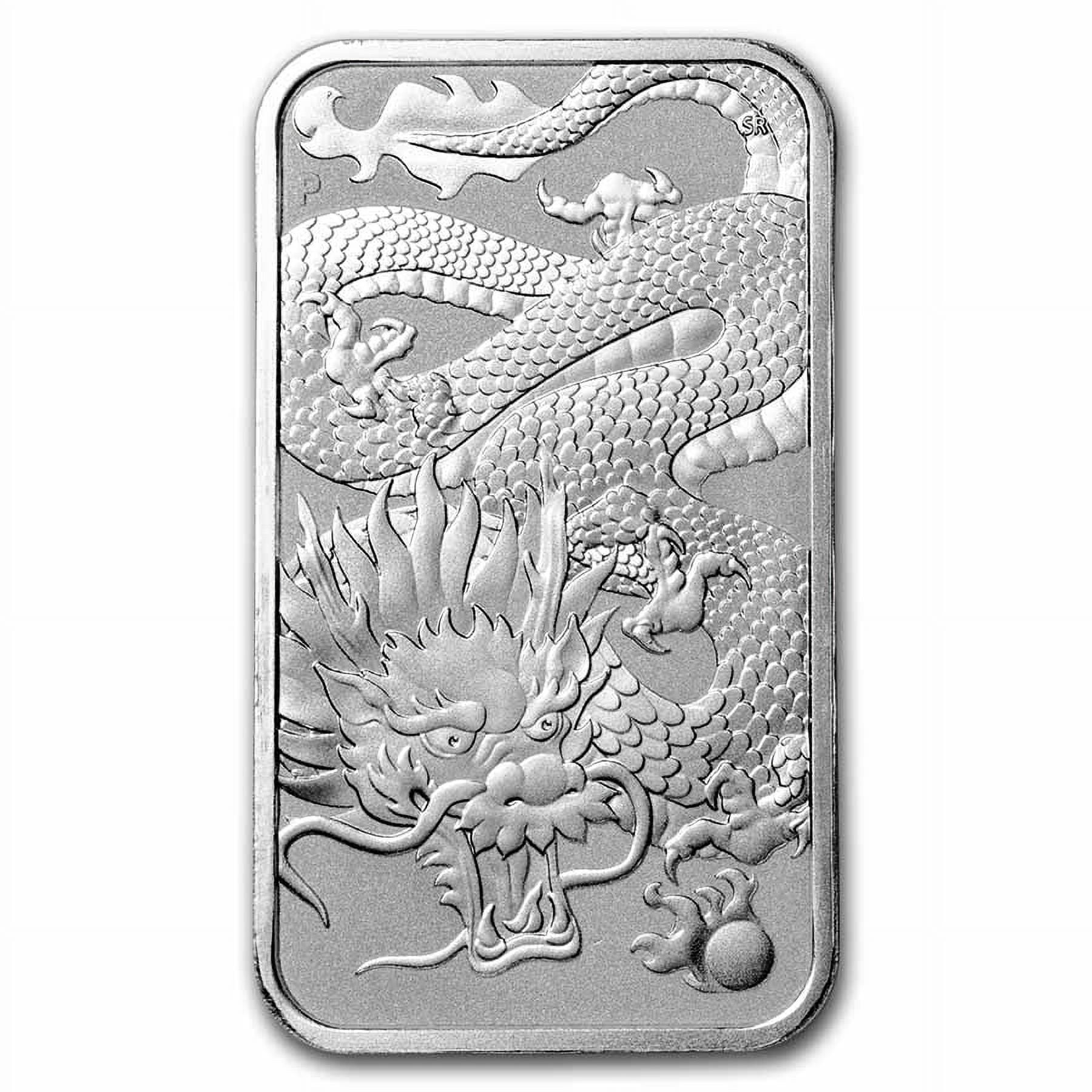 2022 Australia 1 oz Silver Dragon Rectangular Coin BU - Walmart.com