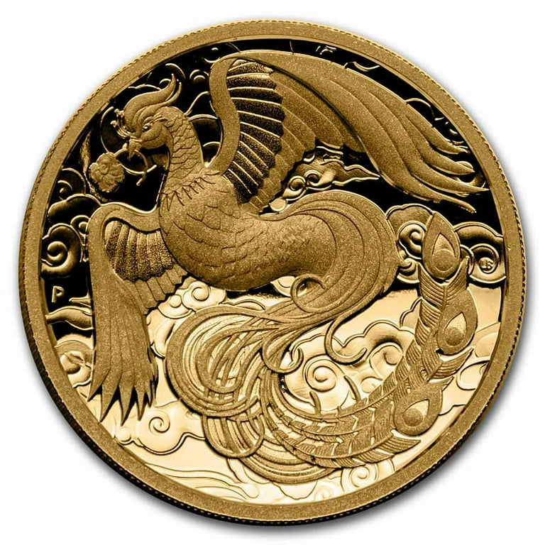 Gold Two Ounces 2022 Chinese Myths and Legends - Phoenix
