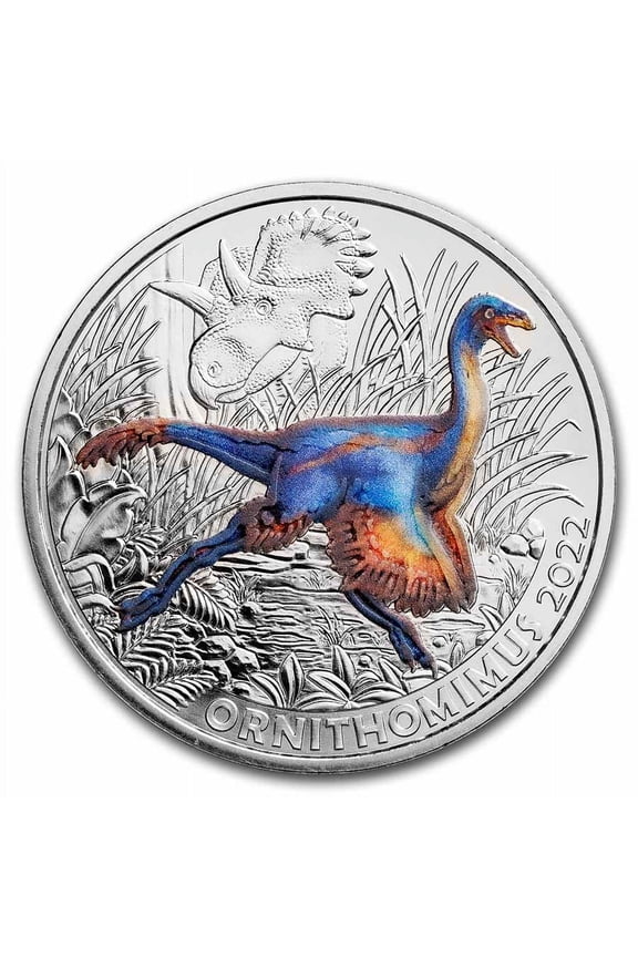 2022 Austria Cupro-Nickel 3 Supersaurs (Ornithomimus Velox)